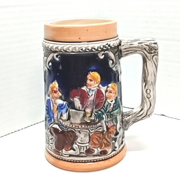 unknown Dining Vintage Japan Beer Stein Hand Painted No Flaws Poshmark